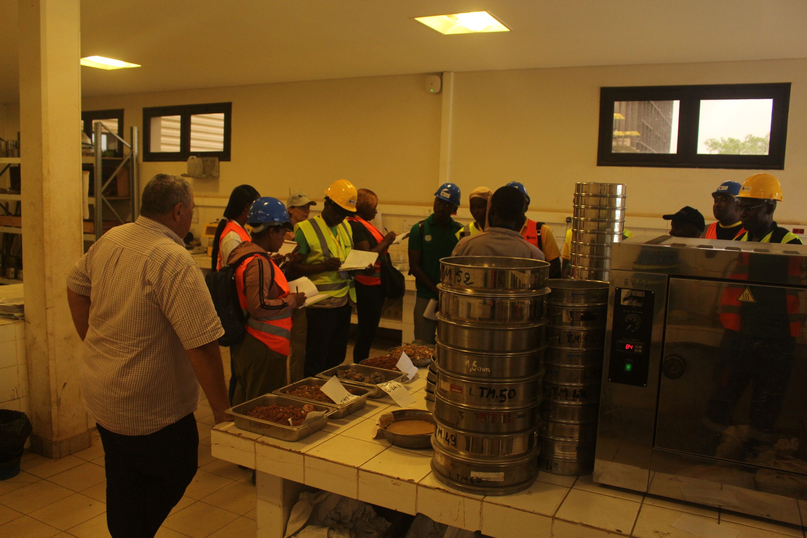 Laboratoire géotechnique